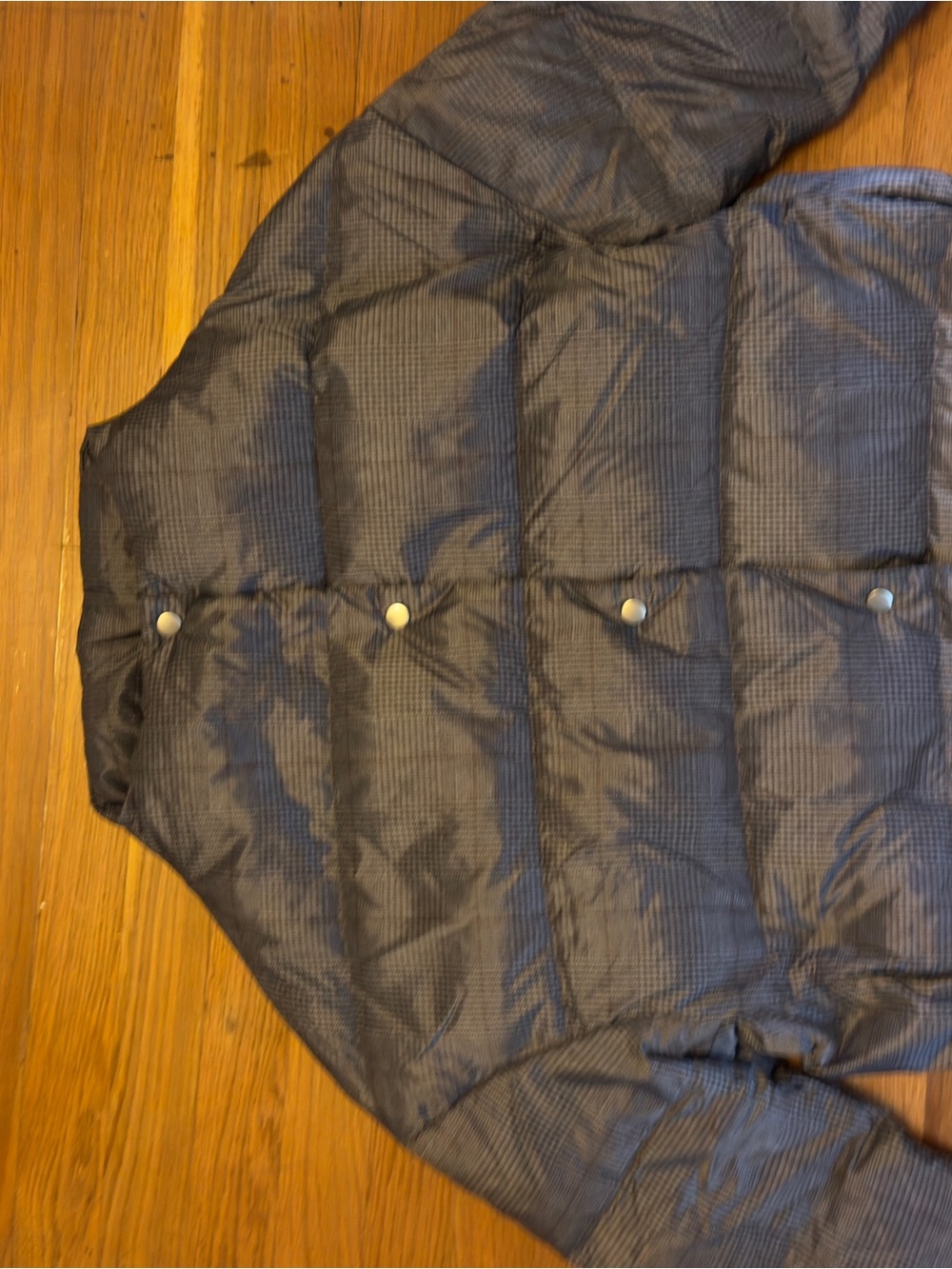 Theory Quilted Puffer Jacket - Gray